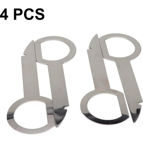 4Pc Unniversal Useful Practical Radio Removal Key Pin Tool Stereo Head Unit Audio Tools Extraction Tools Car Styling For VW Keys
