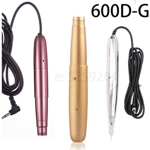 600D-G Agulhas Easy Click Digital Rotary Tattoo Gun Swiss Motor Pen Professional Makeup Eyebrow Tattoo Permanent Makeup Machine