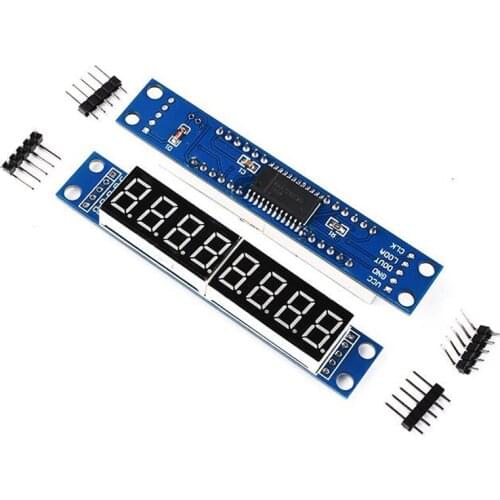 8-bit digital display module MAX7219 LED display Supports cascaded 8-bit serial 3 IO port control
