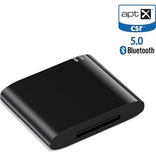 Bluetooth 5.0 Aptx Adapter Wireless 30 Pin Dock Docking Receiver for Yamaha CRX-040 TSX-130 TSX-132 TSX-70 PDX-13 PDX-11 Speaker