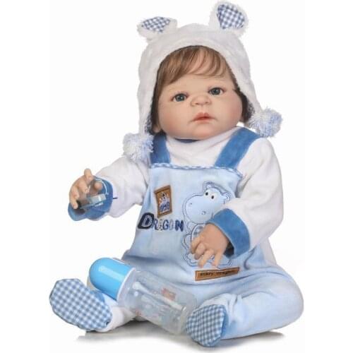 AliExpress new recommended all-plastic simulation boy doll victoria play house toy can take a bath