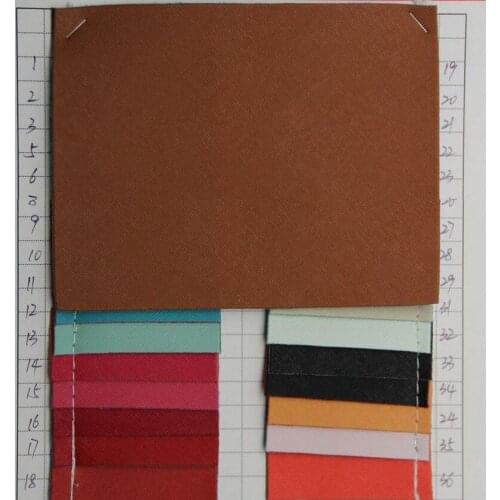 Colored side cross grain new style high end PU leather fabric furniture leather material 1.5mm thickness leather material