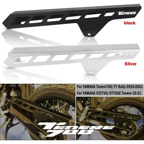 For YAMAHA XTZ700 Tenere XT700Z TENERE 700 2019 2020 2021 CNC Motorcycle Accessories Chain Belt Guard Cover Protector TENERE700