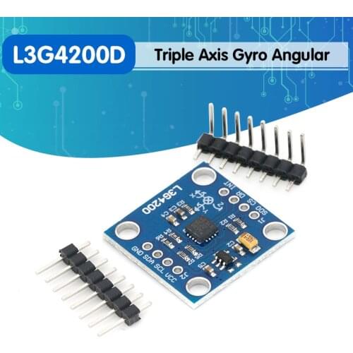 GY-50 L3G4200D Triple Axis Gyro Angular Velocity Sensor Module IIC / SPI Communication Protocol ForArduino