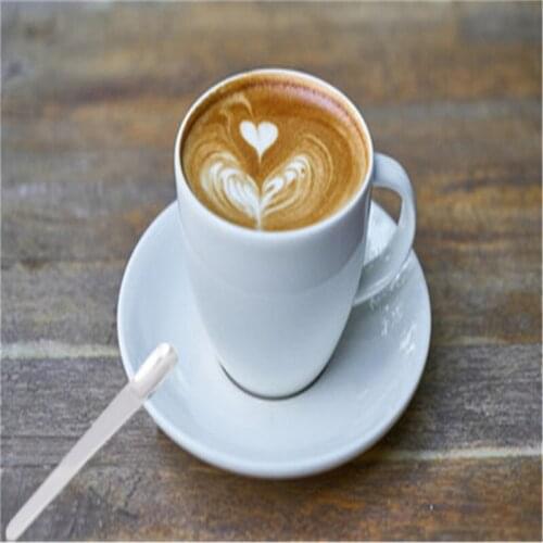 Italian Flat Stainless Steel Coffee Spoon Mixing/Stirring Spoons Silver Flatware Delicate Weddding Stocked Cutlery