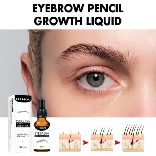Eyebrow Enhancer Growth Liquid Natural Eye Brows Improvement Serum Organic Oil Deep Moisturize Nutritious Thicker Eyes Makeup
