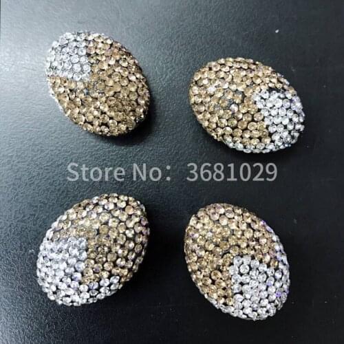 Fashion gradient simple European and American rhinestone beads jewelry accessories For DIY