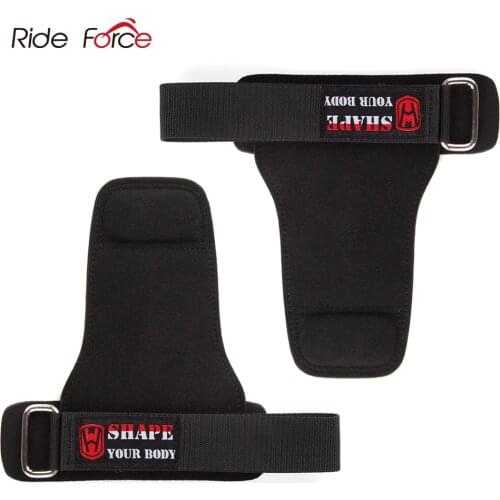 Gym Fitness Hand Grips Gymnastics Gloves Power Weight Lifting Palm Protector Crossfit Workout Bodybuilding Wrist Support