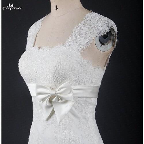 RSB1 Customized Wedding Dresses Ribbons Belt With Bow