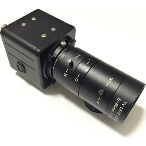 HD 700TVL Sony CCD CCTV Varifocal Box Camera OSD D-WDR 6-60mm Lens