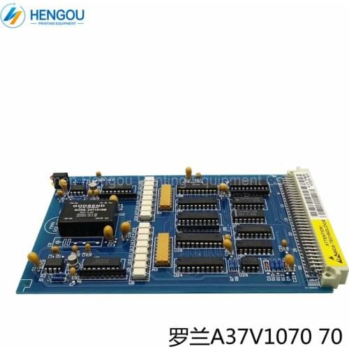 1 Piece Man Roland Board A37V107070, Roland Machine Circuit Board A 37V 1070 70 12 months warranty