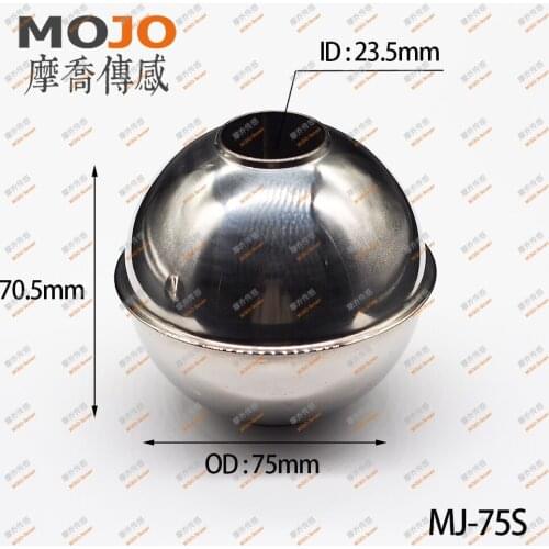 2020 MJ-75S Float liquid Ball 75*75 bore diameter 23mm