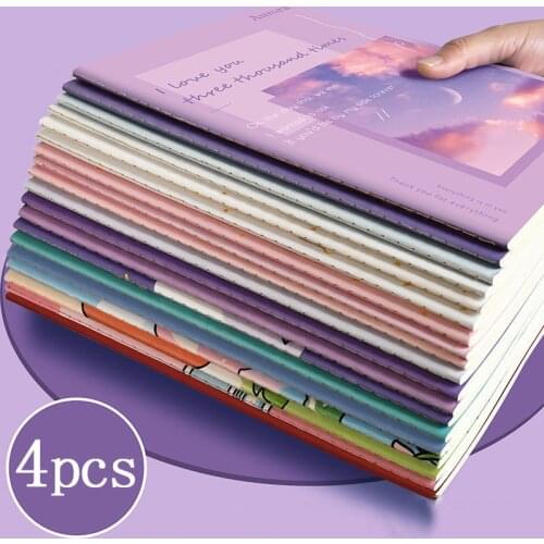 Student Car Line Notebook Ins Wind Small Fresh B5 Large Notepad Literary Retro Style A5 Thick Notebook