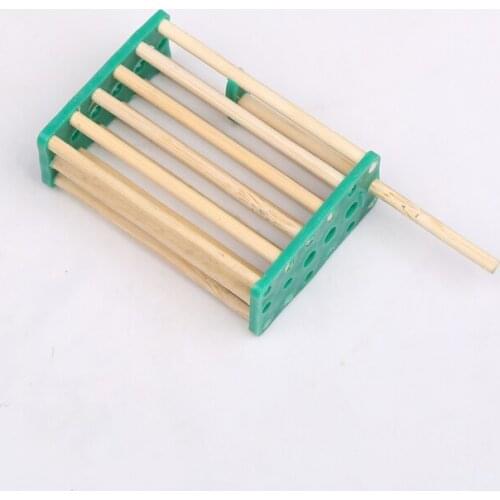 5 Pcs Beekeeping Tools Bamboo Bee Multifunction Queen Caged Prisoners Queen King Caged Prisoners Beehive free shipping