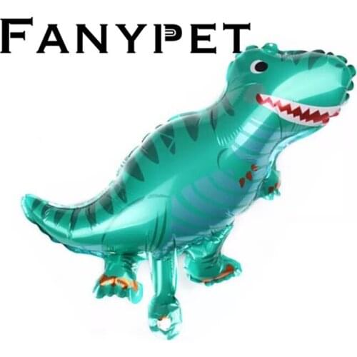 50 pcs mini Dinosaur foil balloon boys animal balloons childrens dinosaur birthday party world decorations balloon