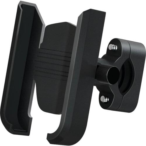 Motorcycle Phone Mount Aluminum Motorcycle Phone Holder with 360 Rotation Adjustable Handlebar Phone Holder Aluminium Alloy