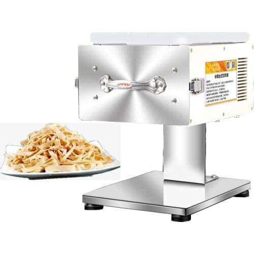 New 550W Commercial Electric Meat Cutter Pure Copper Motor Fast Slicer Automatic Vegetable Cutter Stainless Steel Meat Grinder