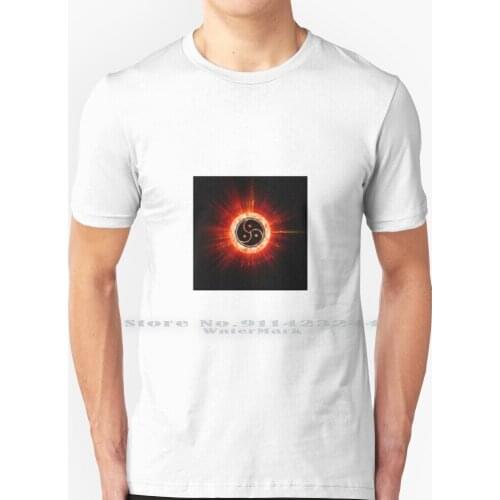 Bdsm Logo Symbol Design T Shirt 100% Pure Cotton Femdom Dominatrix Mistress Chastity Slave Pain Dominatix Latex Leather Hot