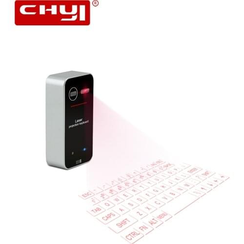 CHYI Wireless Bluetooth Laser Keyboard Virtual Projection Mini Keypads For Iphone Android Smart Phone Ipad Tablet Notebook