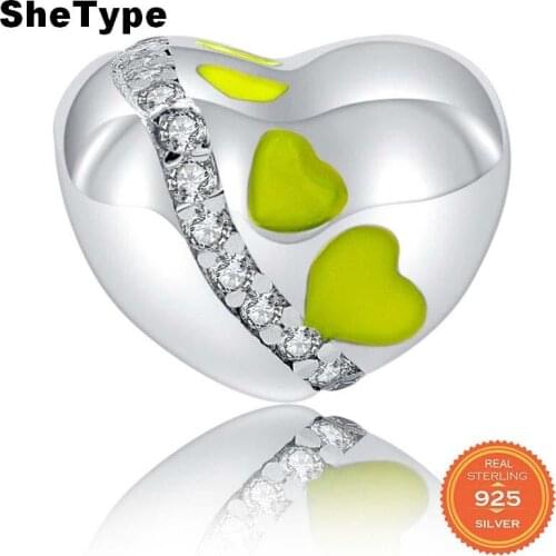 A Infinity Love Heart 2.0g Beads for Women Mother Jewelry Making Charm 925 Solid Sterling Silver