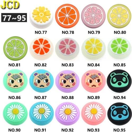 JCD 1PCS Joystick Cover Thumb Stick Grip Cap Skin For Nintend Switch NS Joy-Con Controller JoyCon Gamepad Thumbstick Case