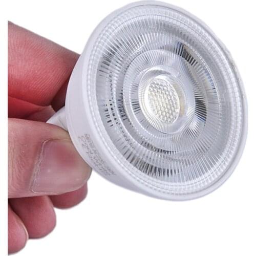 Dimmable GU10 COB LED Spotlight 6W MR16 Bulbs Light 220V White Lamp Down Light