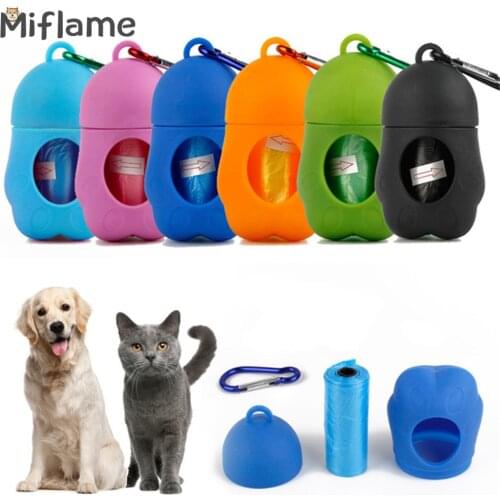 Miflame Practical Dog Poop Bag Dispenser Dog Supplies For Pet Accessories Solid Waste Garbage Holder Dispensers Dog Accessories