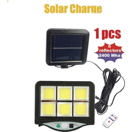 Seperable LED solar light solar power lantern PIR motion Sensor garden lamp 120LED outdoor indoor home waterproof IP65 indoor 5M