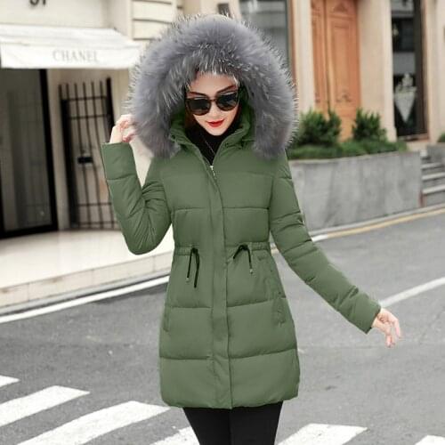 Womens Jacket 2021 New Womens parka Long Womens Winter Down Jacket Belt Woman Down Jacket Winter Jacket Women