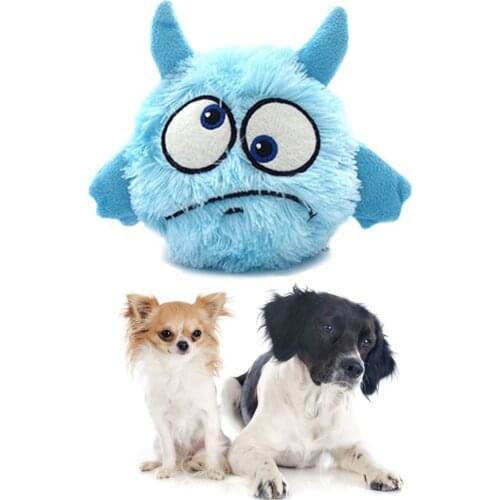 Legendog Pet Dog Cat Toys Jumping Vibration Interactive Training Ball Bouncing Ball Toys Plush Cartoon Animal Electric Toys