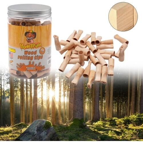 Wood Mouthpiece Filter Tips With Natural Wood Flavor Natural Wooden Mouth Filter Tip Cigarette Holder Pipe