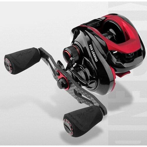 Low-Profile Reel 9+1BB/7.2:1 Bait Casting Reel Baitcasting Fishing Reel Suitable for fish species: cocked mouth, black fish