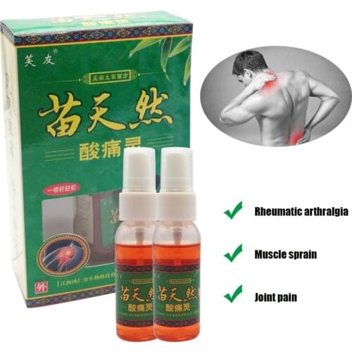Relief Pain Spray Rheumatism Arthritis Treat Muscle Sprain Knee Waist Pain Back Shoulder Swelling Plaster Sprains Body Care