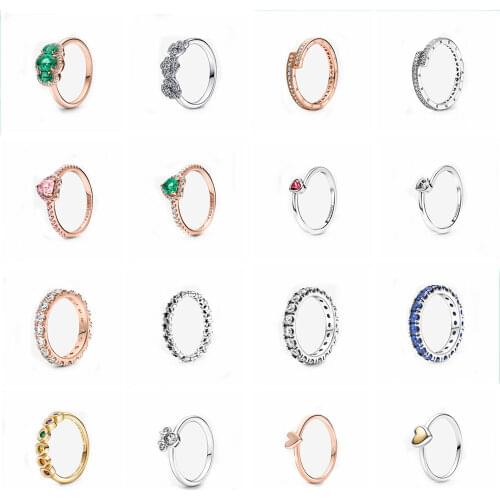 Pandach Rings With Crystals