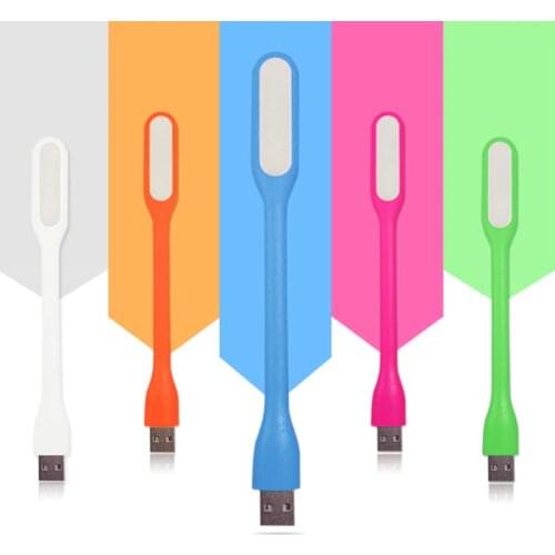 Portable USB LED Mini Night Light Reading Light Flexible Table Lamp LED USB Lamp For Laptop Mobile Power Home Accseeories