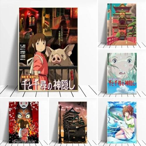 Anime Full Round Diamond Painting Spirited Away Movie Hayao Miyazaki Diamond Mosaic Embroidery Home Decor Cross Stitch Kits