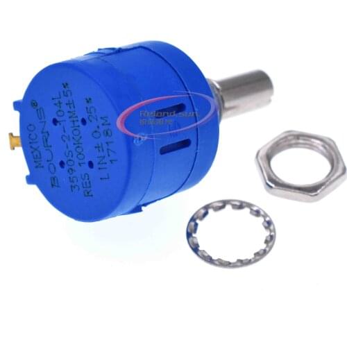 3590S-2-104L 3590S 100K ohm Precision Multiturn Potentiometer 10 Ring Adjustable Resistor