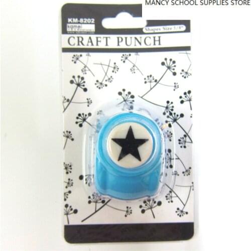 Star 17mm Paper Printing Card Cutter Scrapbook Shaper Medium Embossing Device Hole Kids Handmade Craft Punch Cortador De Papel