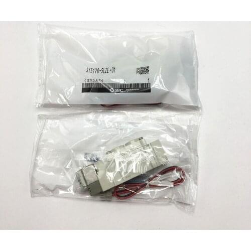 SY5120-5LZE-01,C6,C8 SY5120-6LZE-01 SY5120-5L0U-01F-Q SMC Pneumatic 5 Port Solenoid Valve Body Ported Single Unit