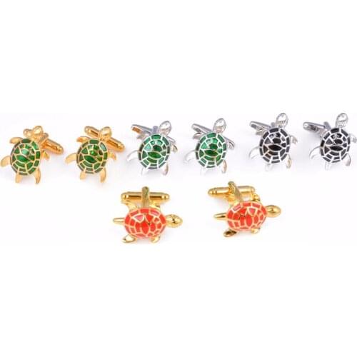 1Pair Fashion Tortoise Mens Wedding Party Shirt Cuff Links Cufflinks Business Groom Gift