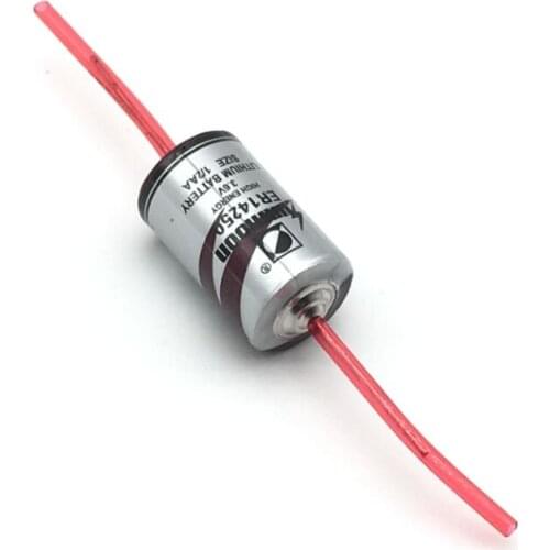 10PCS ER14250 with shaft pin PLC battery 3.6V