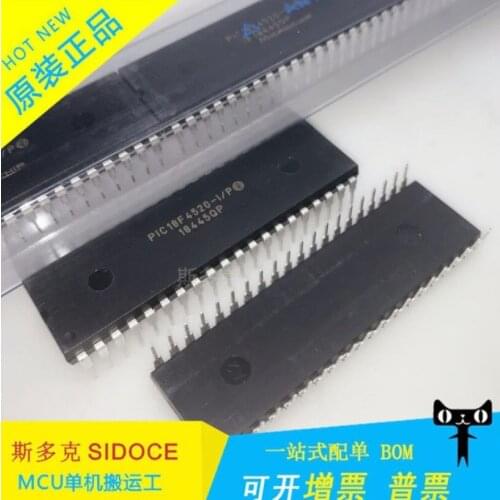 100% New&original PIC18F4520 PIC18F4520-I/P DIP40