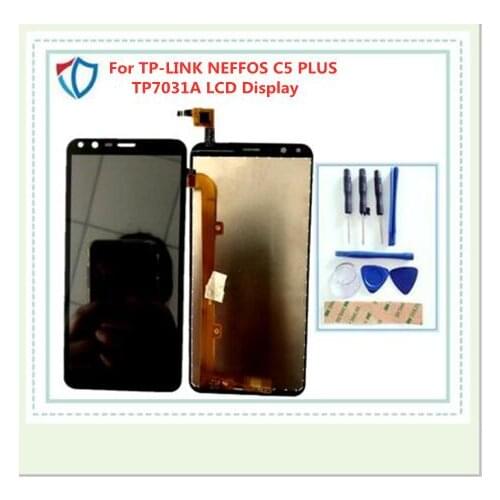 5.5inch For TP-LINK NEFFOS C5 PLUS TP7031A Assembly Display lcd + Touch Screen Panel Replacement for TP7031C Cell Phone