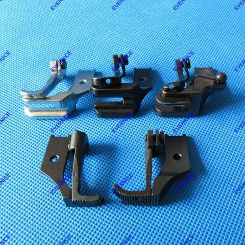 5 PAIRS WALKING FOOT/ FEET for JUKI LU-562 563 1508, 1508NH DNU-241 1541 1541S T111-555