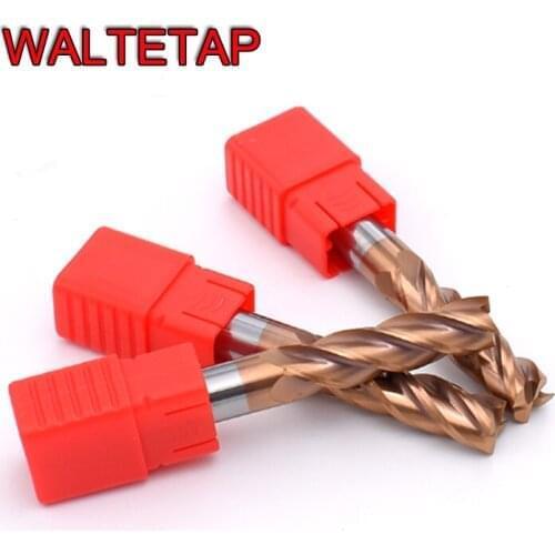 55 degree solid tungsten carbide end mill 2 Flutes square end mills HRC55 1MM 1.5MM 2MM 2.5MM 3MM 4MM 5MM 6MM 8MM 10MM 12MM