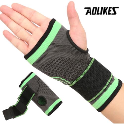 Bracer Gear Weightlifting Bandage Wristband Support Boxing Hand Wraps Hand Band Bandage Wrist Support Sports Protective AOLIKES
