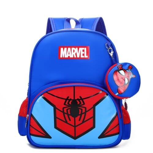 Cartoon Spiderman Baby Backpacks Superhero kindergarten Schoolbag Kids Backpack Children School Bags Girls Boys Mochilas