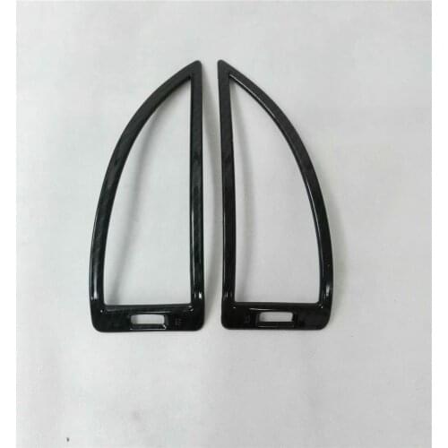 For Nissan Patrol Armada QX56 QX80 2016 2017 2018 Chrome Front air conditioner Vent outlet Cover decoration interior Accessories