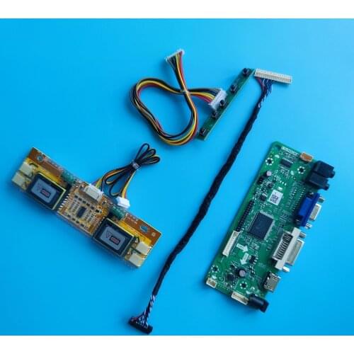 HDMI-compatible DVI M.NT68676 4 lamps Controller board Audio LCD LVDS kit LTM190E4-L01/L02 1280X1024 19" screen monitor 30pin