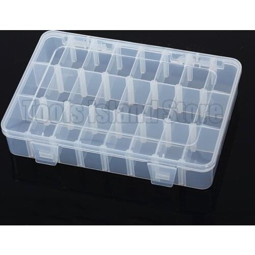 10/15/24 Lattice pp Plastic box multi-grid Division parts box Screws hardware storage box